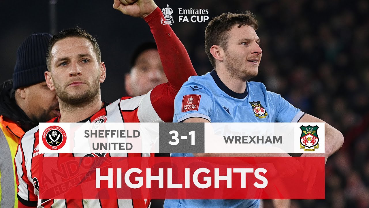 Sheffield United 3-1 Wrexham | Emirates FA Cup 2022-23